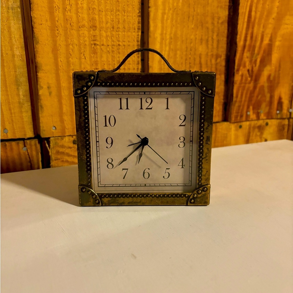 Rustic Pottery Barn Alarm Clock - Picture 1 of 3